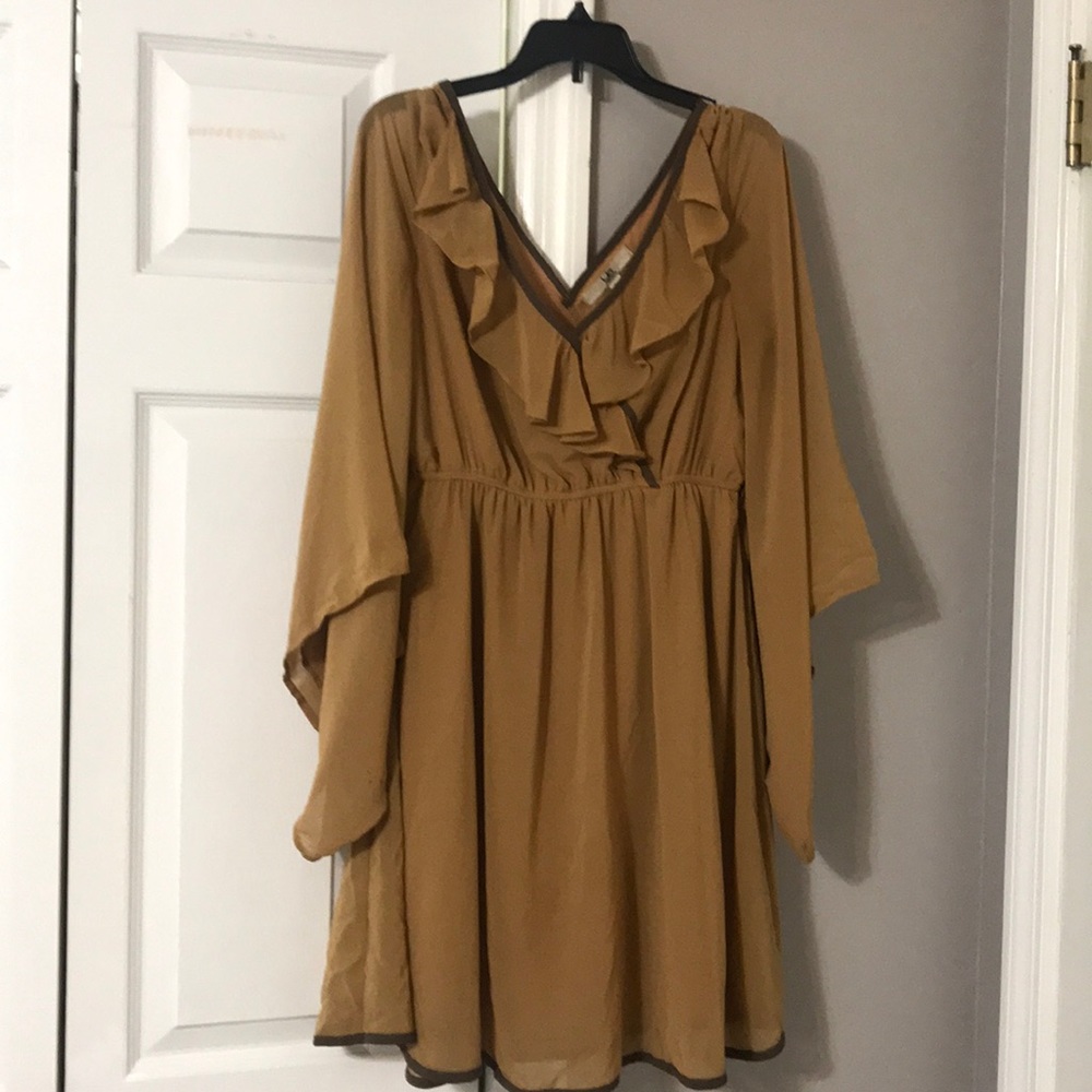 Brown Dress by Ya Los Angeles